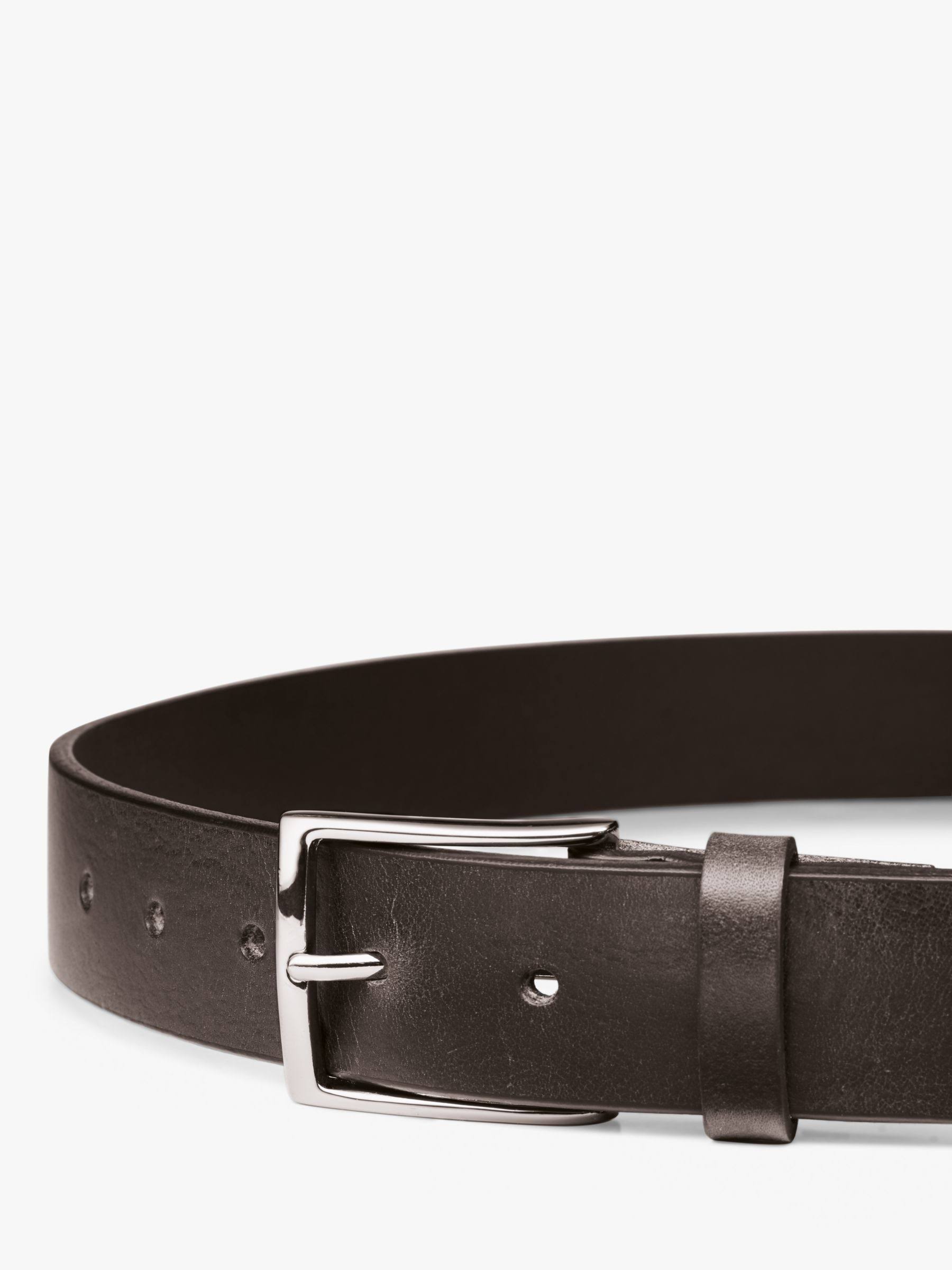 Mens Charles Tyrwhitt Leather Made in England Chino Belt - Brown RTFSAP